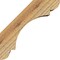 Ekena Millwork 4"W x 8"D x 8"H Olympic Rough Sawn Knee Brace, Western Red Cedar BRC04X08X08OLY00RWR - alternate 2